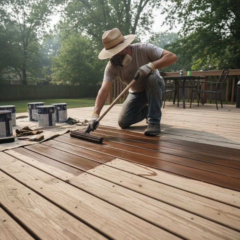 Deck Staining Service